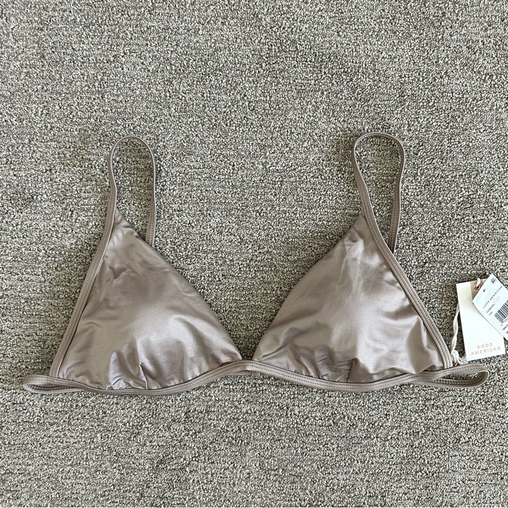 Good American Support Bikini Top Mink001 Size‎ 3X
